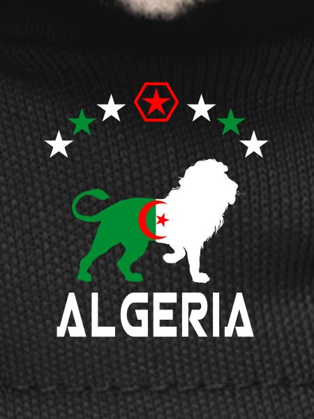 Algeria Lion Flags Design/ Gift