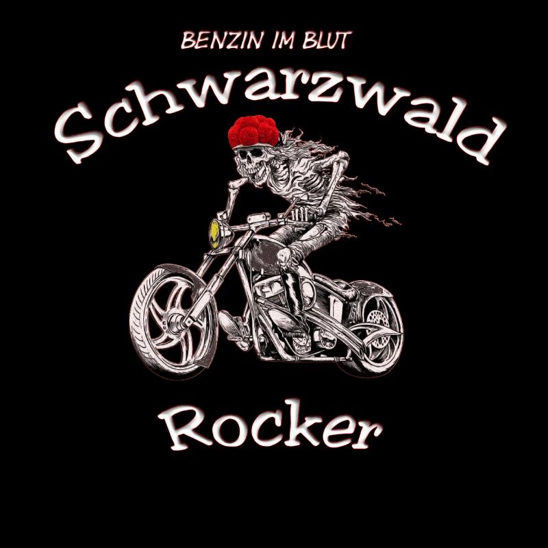 Schwarzwald Skelett-Rocker