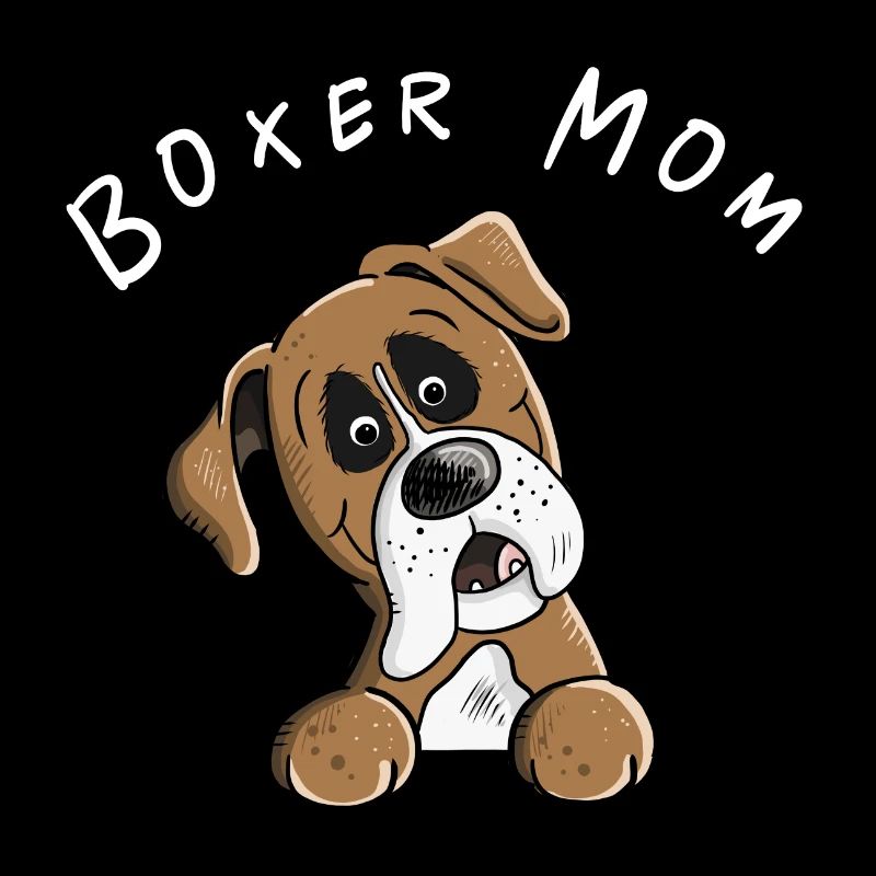 Deutscher Boxer Mama Hunde Geschenk fürs Frauchen