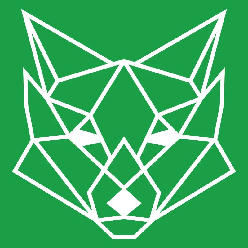Geometrischer Fuchs Poly Geschenk Idee Polygon
