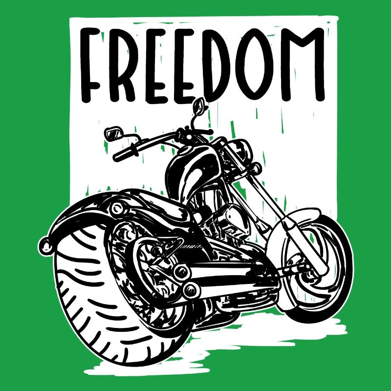 Déclaration de liberté sauvage de motards moto