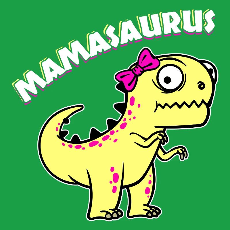 Mutter Supermama Beste Mutter Dinosaurier Lustig