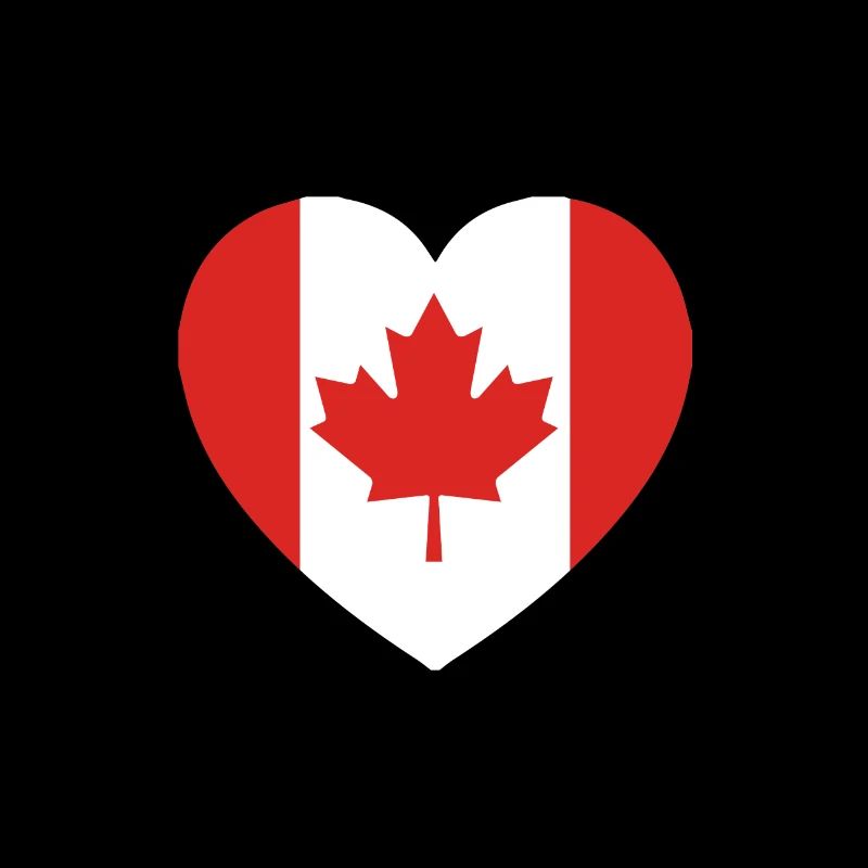 A heart for Canada