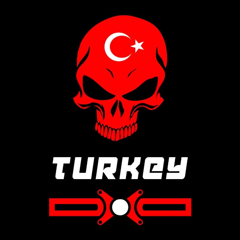 Turkey skull design