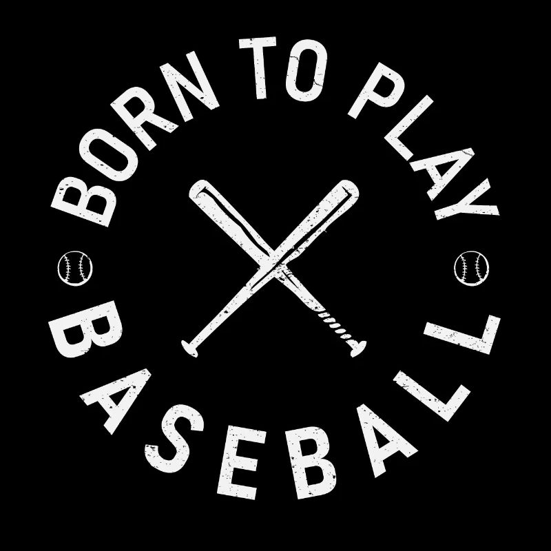 Born to the Baseball Logo