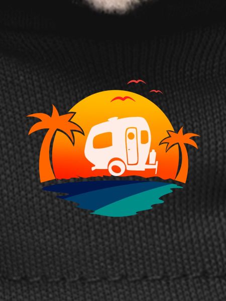 Camper camping