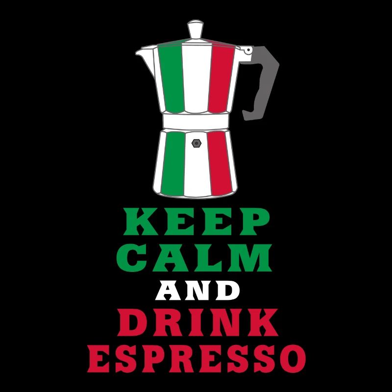 Keep Calm and Drink Espresso design / idée cadeau