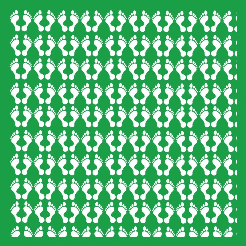 customized, feet pattern