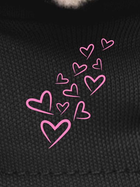 Heart Heart Pattern Pink
