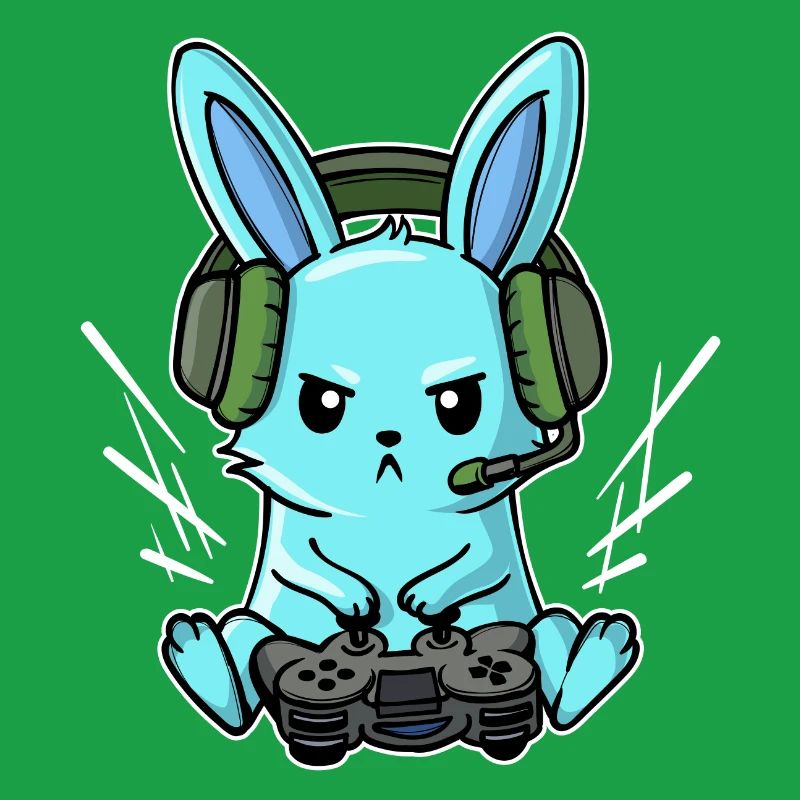 Gamer Headset Controller Joystick Zocker