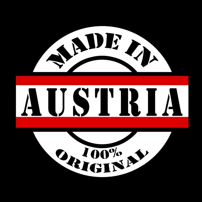 MADE IN AUSTRIA Austria Flag Gift