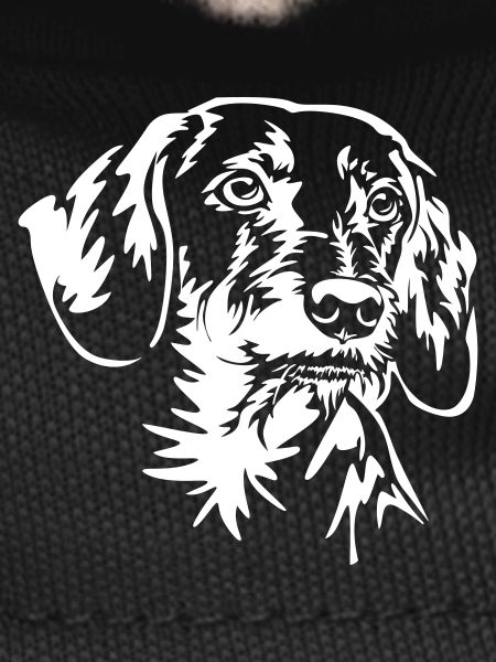 Dachshund head "Black Edition"