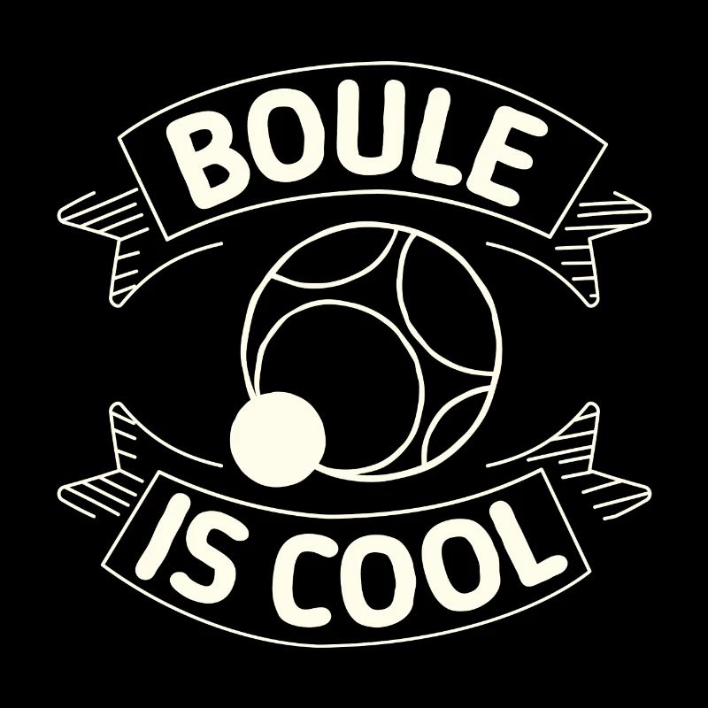 Boule de pétanque est cool Jeu Pétanque Boules boules
