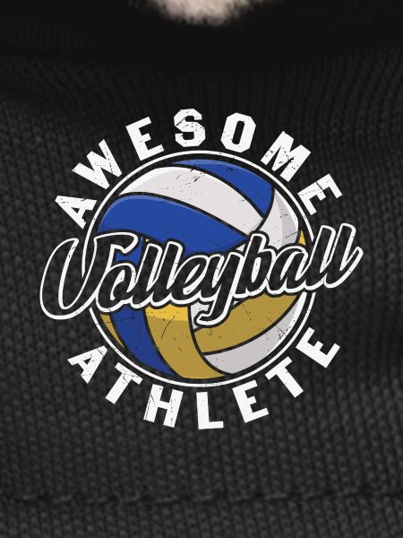 Awesome Volleyball Athlete