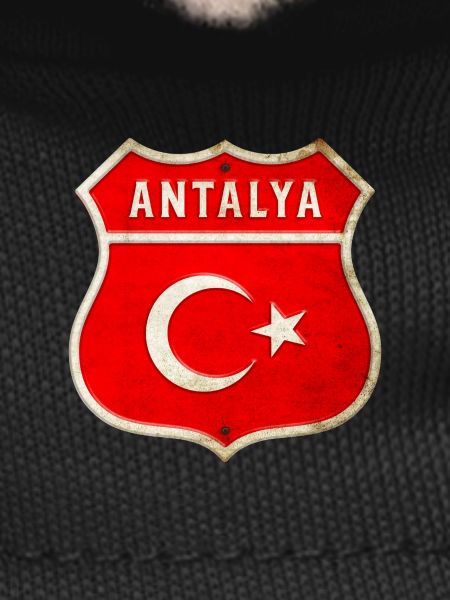Antalya Turkey flag emblem