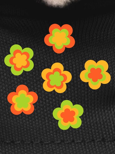 70s Flower Pattern