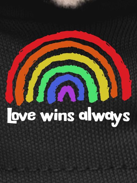 Love Statement Peace Rainbow Freedom