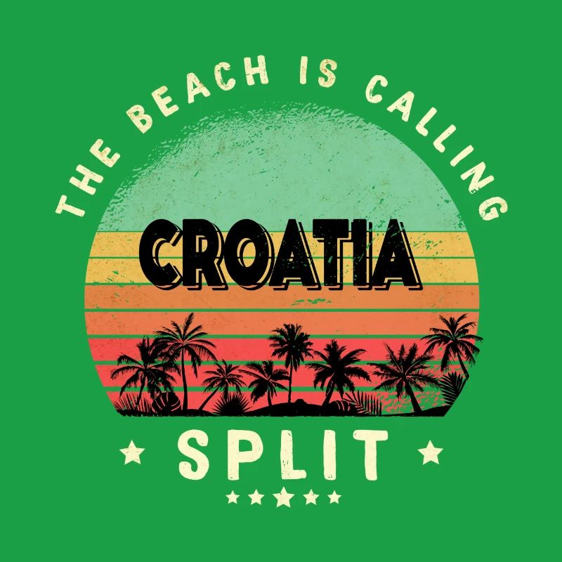 Split Kroatien Strand Design
