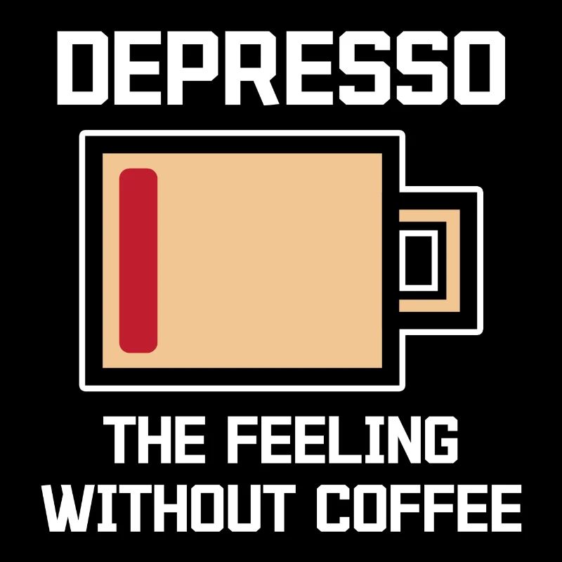 Café humoristique Espresso Déclaration Buveur de café