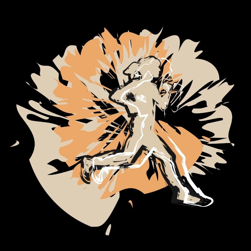 Coureur au marathon