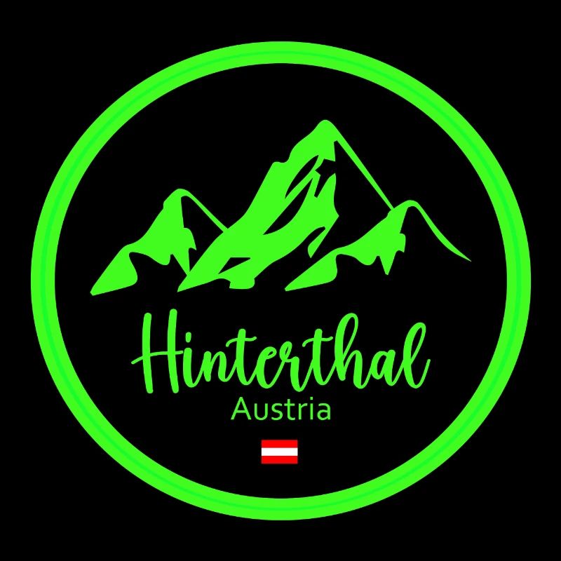 Hinterthal Alpen Neon Logo
