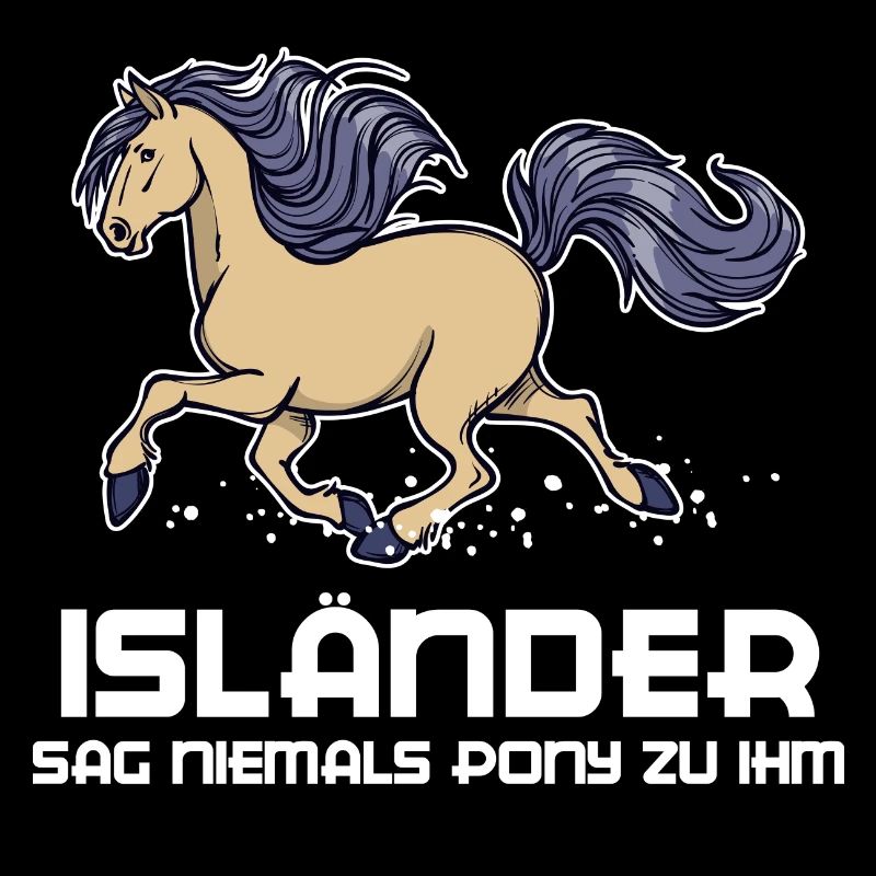Pony Statement Islandpferde Pferde Pferdeliebe