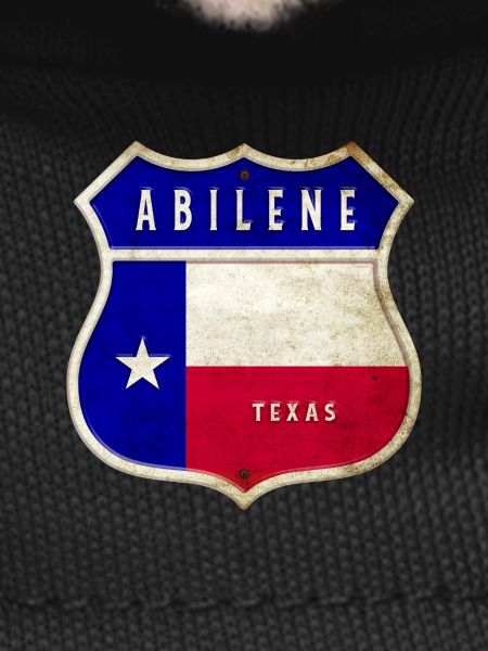 Abilene Texas crest flags design