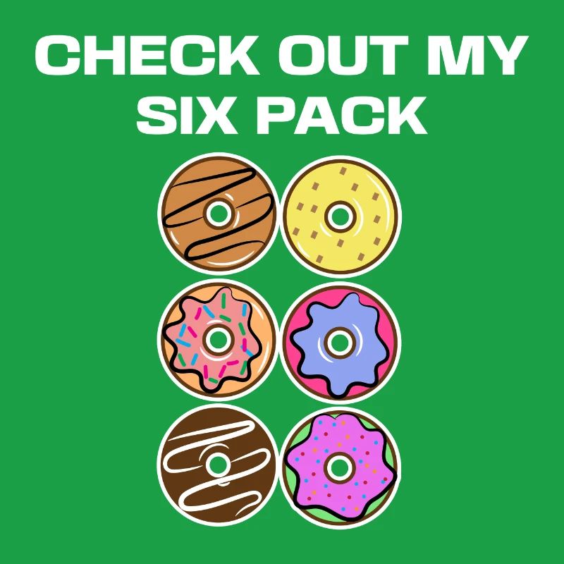 Bonbons Snacking Delicious Funny Donut Statement