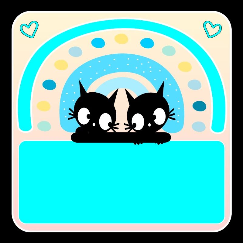 Badge de nom des chats