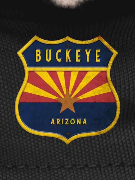 Buckeye Arizona flags crest design
