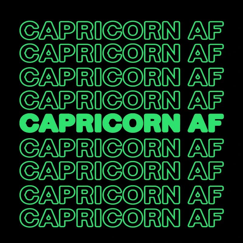 Zodiac sign Capricorn Statement Superstition