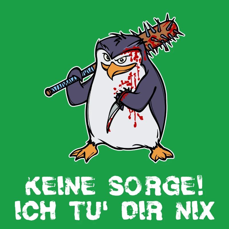 Pingui Vogel Tier Zoo Arktis Statement Seevogel