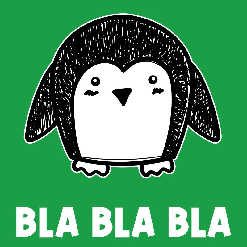 Tier Schnee Spruch Eis Vogel Pinguin Seevogel