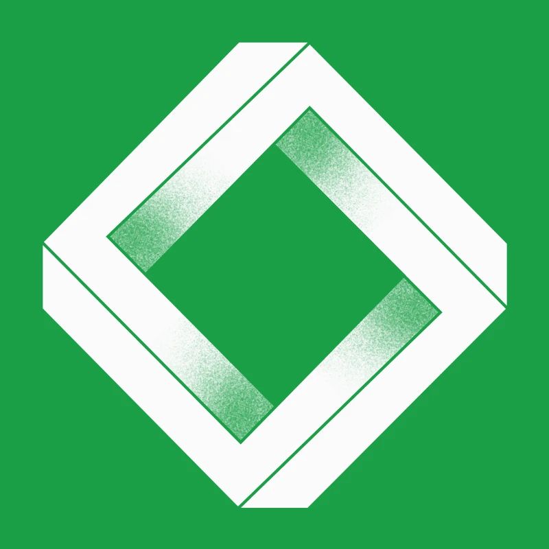 White impossible diamond