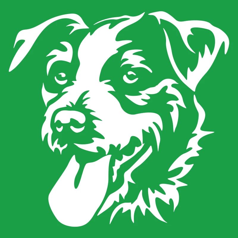 Parson Russell Terrier Kopf "Black Edition"