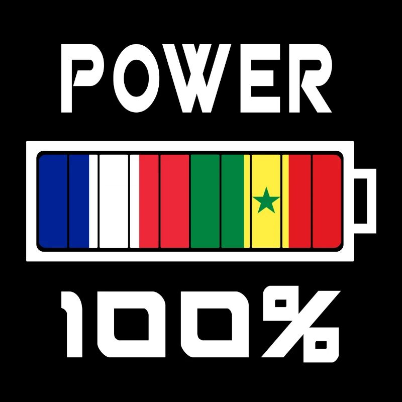 Senegal und Frankreich Power 100%