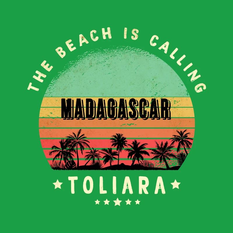 Toliara Madagaskar Strand Design