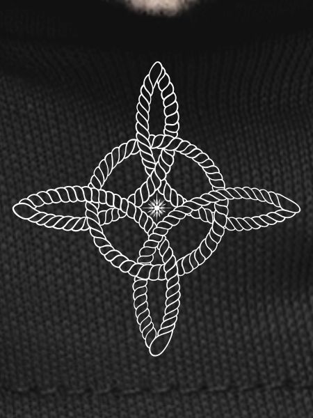 Witch's knot with star