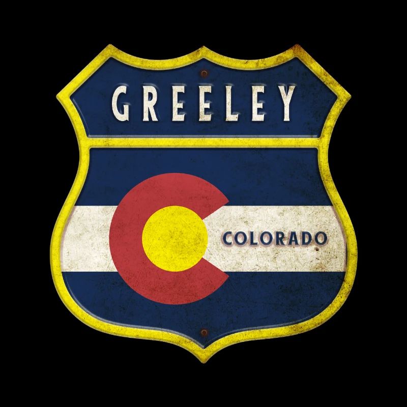 Design de l'écusson Greeley Colorado