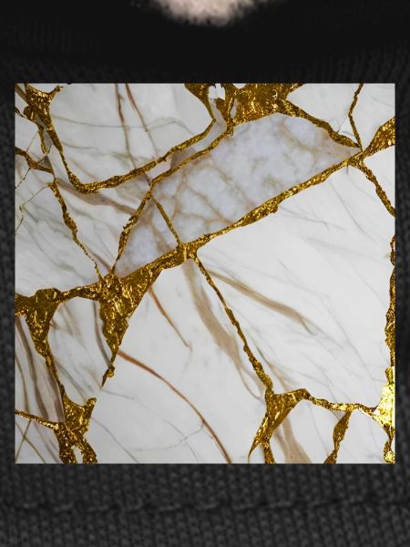 Marbling white-gold marble stone texture