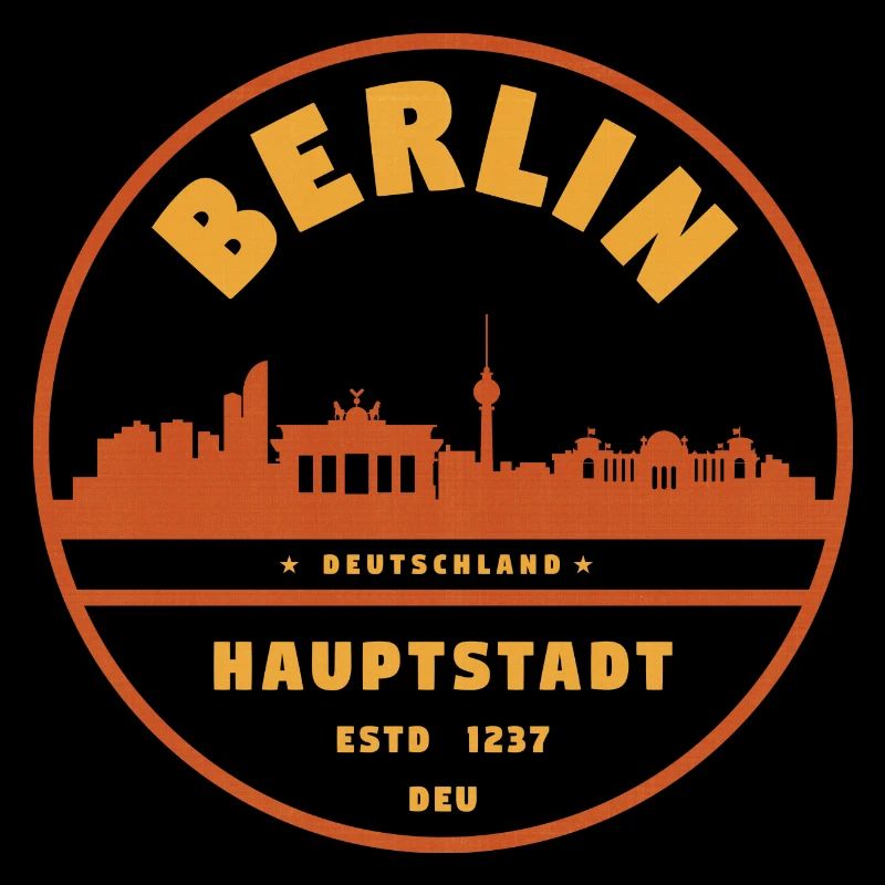 Berliner Hauptstadtsilhouette