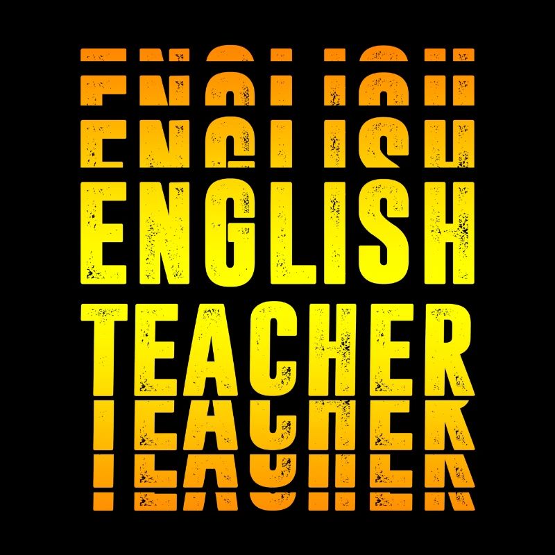 Englisch Lehrer Design