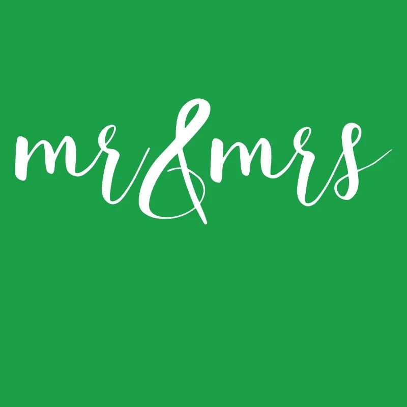Mr and Mrs Wedding Design