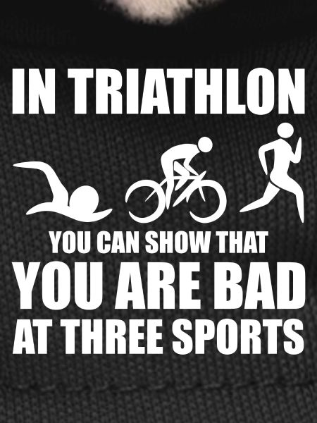 Funny triathlete saying