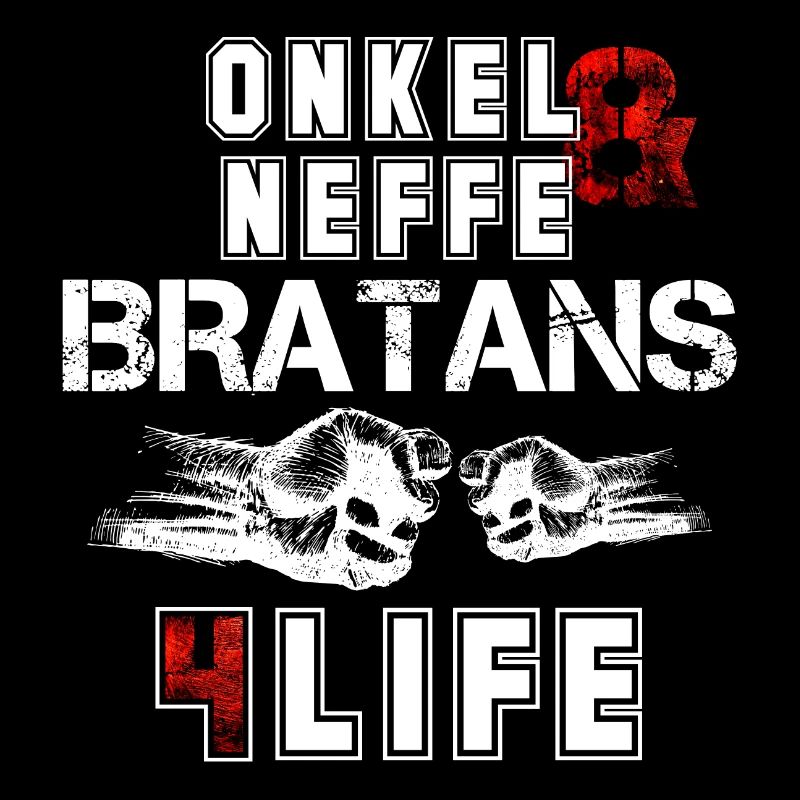 Onkel und Neffe Bratans fürs Leben Geschenk