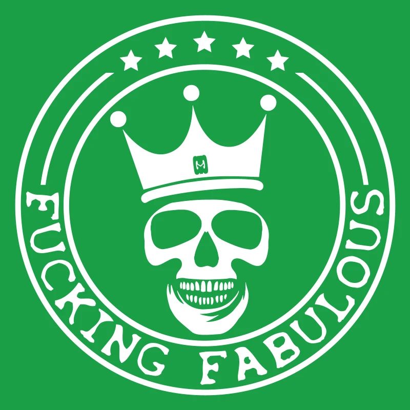 Skull with Crown: Royal Attitude