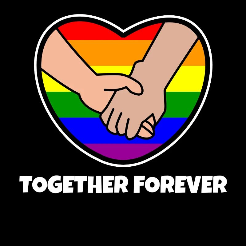 Beziehung Homo Statement Herz Stolz Regenbogen
