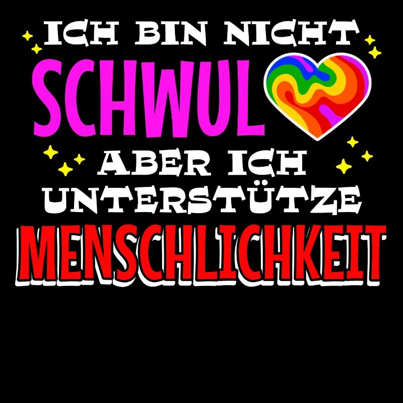 Herz Statement Menschenrechte Beziehung Regenbogen