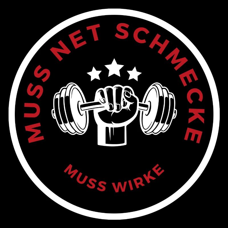 Muss net schmecke, muss wirke!