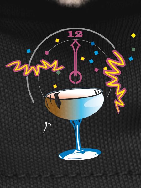 New Year's Toast Confetti